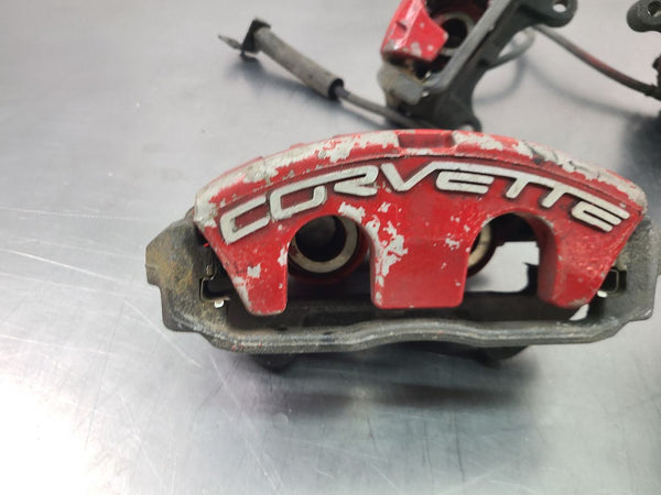 2005-13 C6 Corvette J55 Heavy Duty Brake Caliper Set w/ Brackets, Complete Set1