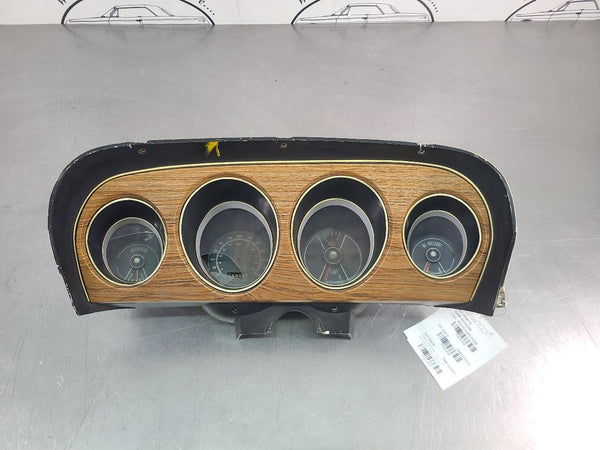 1969-70 Mustang Mach 1 Instrument Cluster w/ Bezel, FOR PARTS / REPAIR - OEM1