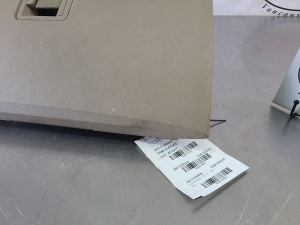 2005-07 Ford F250 Passenger Side Dash Glovebox Compartment Door Assembly, Tan8