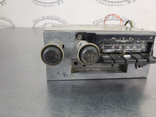 1971-74 Mopar B-Body Factory AM/FM Radio, Tested, Satellite/Charger/Road Runner1