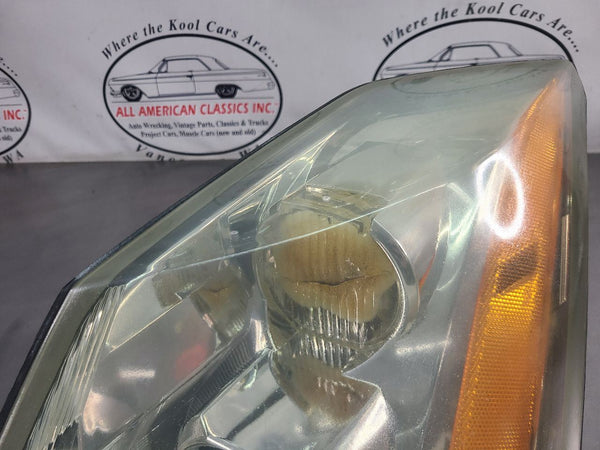 2004-09 Cadillac XLR Front Headlight Headlamp, Left LH Drivers Side - OEM7
