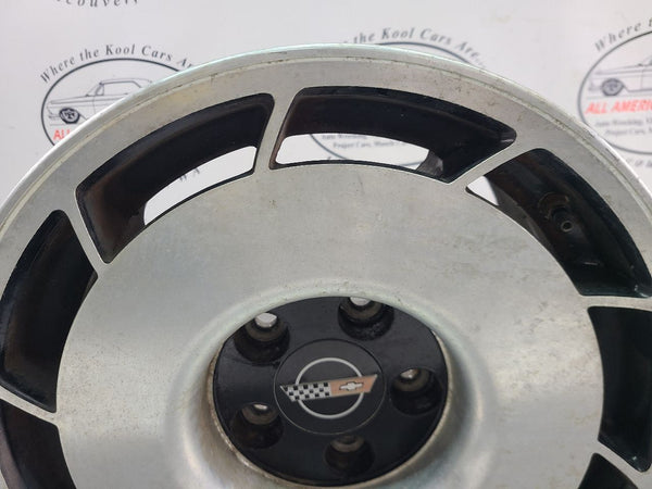 1984-85 C4 Corvette Factory Sawblade Wheel, 16x9.5, Rear Right Passenger RH1