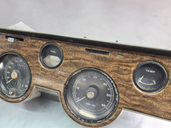 1967-68 Cougar XR-7 Instrument Cluster Tachometer Speedo Assembly, Woodgrain7
