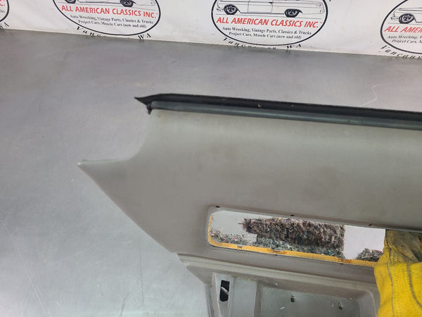 1994-96 Impala SS Driver Left Rear Door Trim Panel Bare Assembly, Gray - OEM3