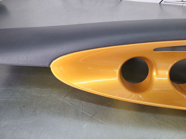 1997-2002 Plymouth Prowler Upper Dash Pad Trim w/ Speedometer / Gauge Bezel, OEM1