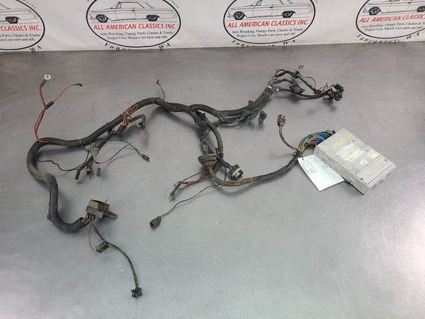 1987 GMC C2500 Truck, 350 TBI Engine Wiring Harness Assembly w/ ECM - OEM0