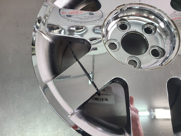 2002-03 Ford Thunderbird Aluminum Chrome 7 Spoke Wheel, Factory, 17x7.5 - OEM7