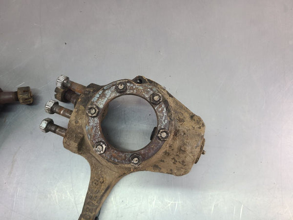 1973-91 Chevy Dana 44 GM 10 Bolt Flat Top Knuckle Steering Arm Pair, LH/RH - OEM6