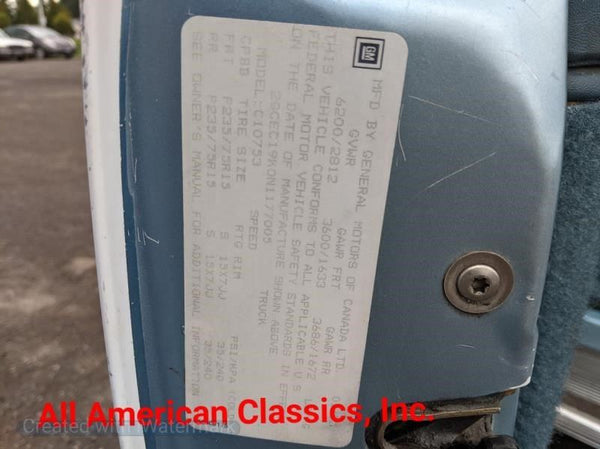 1992 Chevy Silverado ECM Engine Control Module Computer, GM P/N #16146299 - OEM16