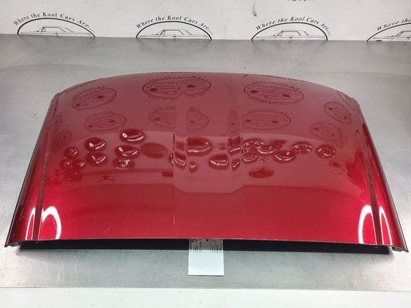 2005-13 C6 Corvette Targa Top Removable Roof Panel, Magnetic Red - OEM0