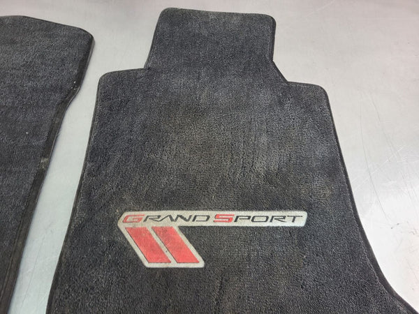 C6 Corvette Grand Sport Floor Mat Pair, Left / Right, LH/RH - OEM2