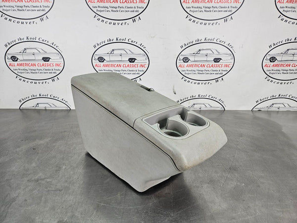 1988-94 Chevy Suburban Front Center Console Assembly, Gray - OEM0