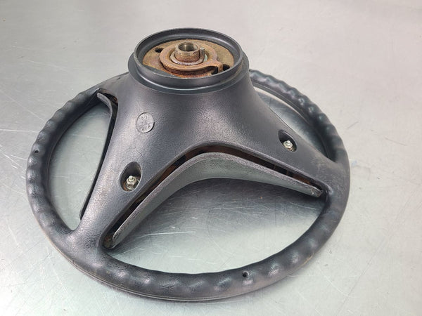 1974 Dodge Charger SE Factory Steering Wheel, Black - OEM14