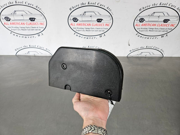 1988-96 C4 Corvette Ebrake Emergency Brake Cover Bezel Panel, Black, #100518790