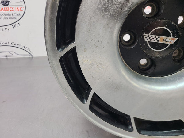 1984-85 C4 Corvette Factory 16 x 9.5 Rear Wheel, Left LH Driver Side, #140469833