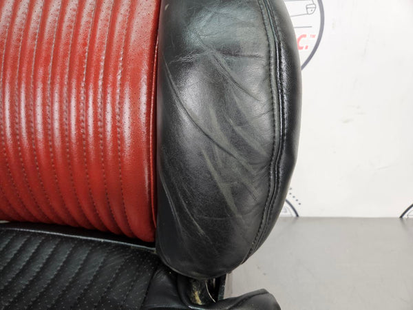 1997-04 C5 Corvette Sport Seat Pair, Black and Red, Right / Left - OEM11