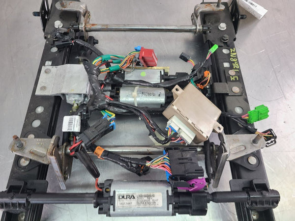 2005-13 C6 Corvette Powered Seat Tack Assembly, Left Driver Side, AAB, AQ9 - OEM4