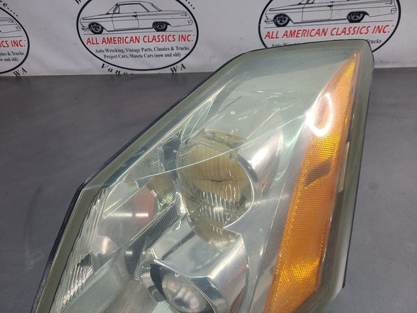2004-09 Cadillac XLR Front Headlight Headlamp, Left LH Drivers Side - OEM4