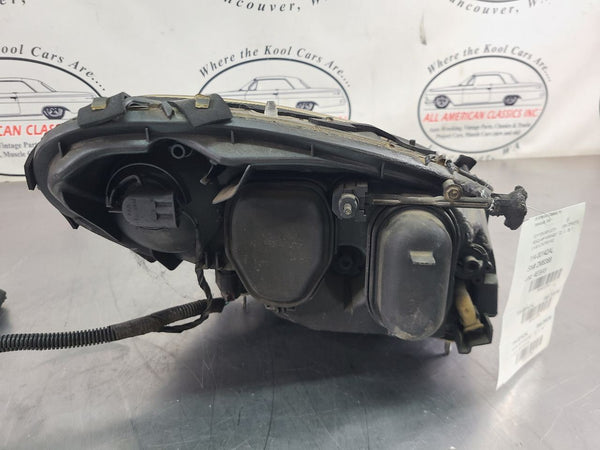 2005-13 C6 Corvette Driver Left Headlight Assembly, Black, Opt. 41U, LH - OEM16