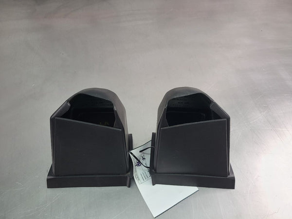 2000-02 Pontiac Firebird Convertible, Front Seat Belt Trim Bezel Pair, LH/RH 4