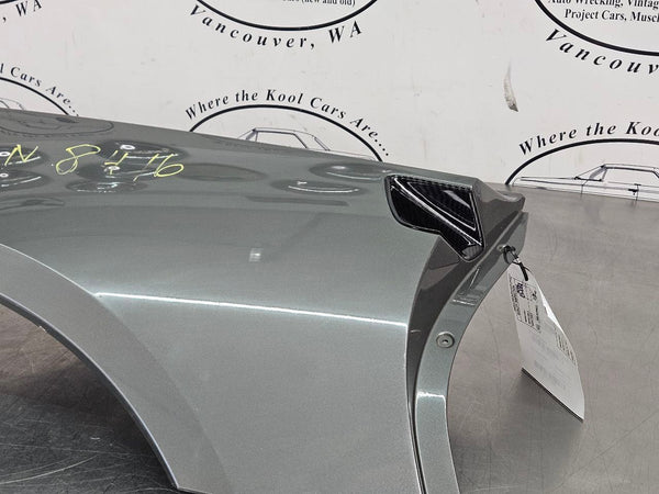 2014-19 C7 Corvette Z51 Coupe Rear Quarter Panel, Right Passenger Side RH, Gray 5