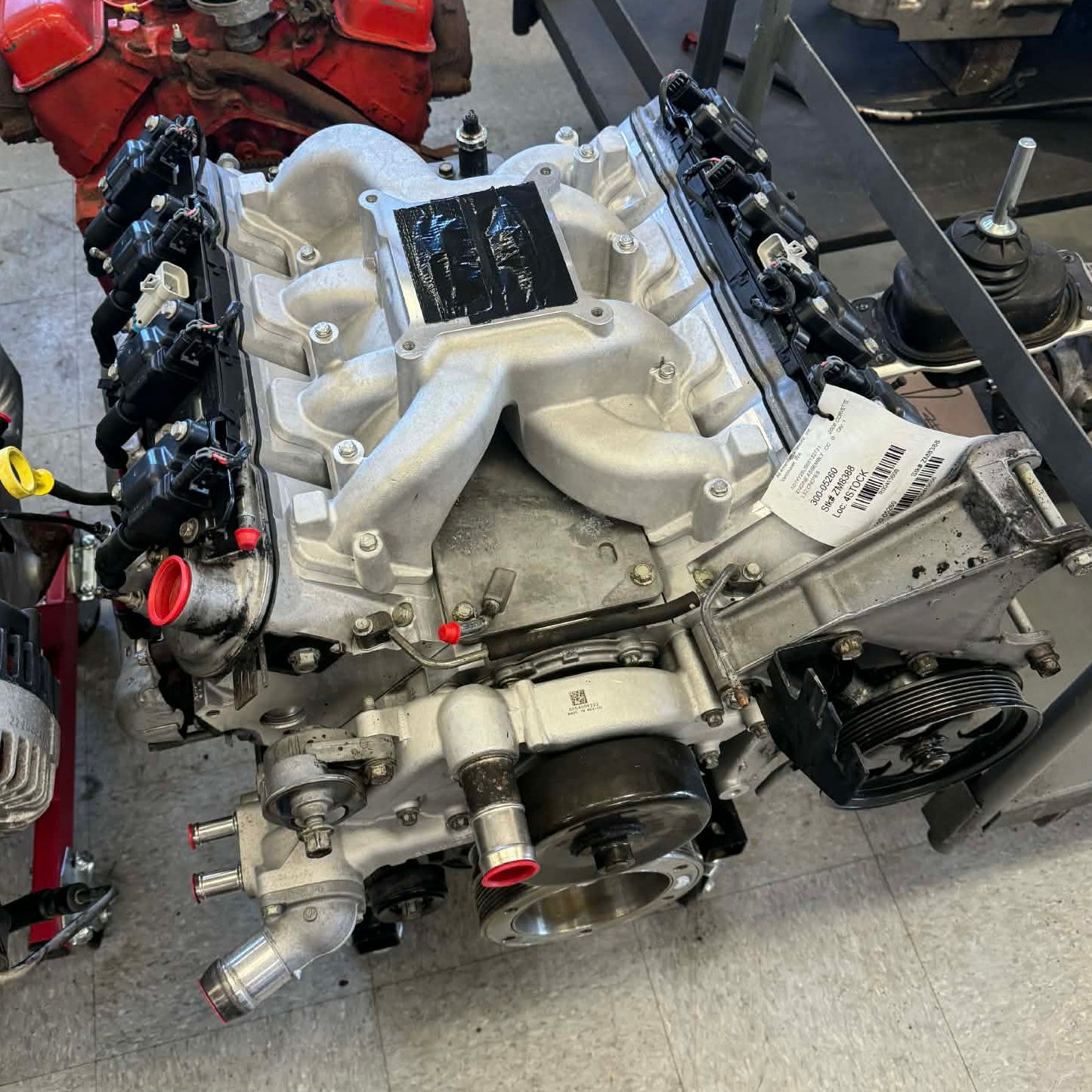 2006 C6 Corvette LS2 6.0L Engine w/Carbureted Intake, Stock #ZM8388 ...