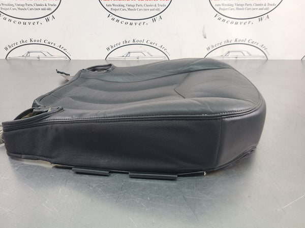 2004-05 Cadillac XLR Lower Seat Cover w/ Cushions, Black, Left Driver Side6