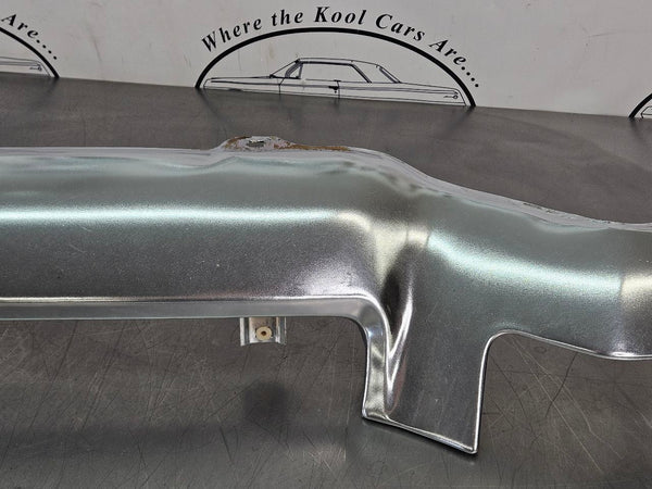1970 Impala, Caprice Front Valance Lower Bumper Trim Panel, Chrome, OEM GM 7