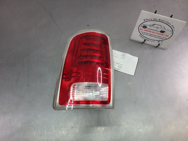 2013-22 Dodge Ram 1500 Pickup Truck Taillight, Left LH Driver Side, Chrome, LED1