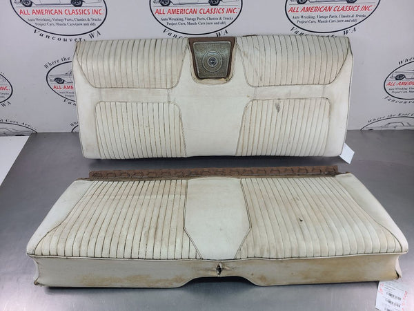 1961-64 Impala 2 Door Hardtop Rear Seat Upper and Lower Cushions - OEM0
