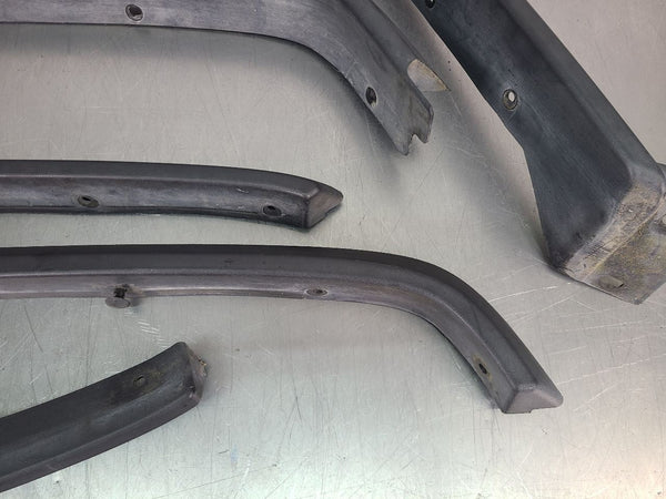 2003-09 Hummer H2 Factory Fender Flare 6 Piece Set, Black - OEM5