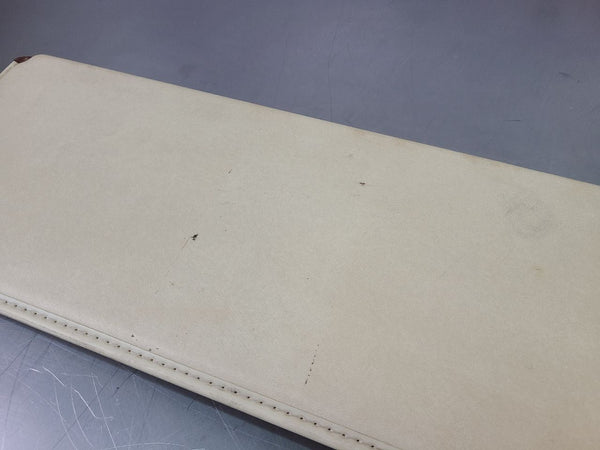 1973-80 Chevy Truck, Suburban Front Buckskin Vinyl Sunvisor Pair, LH / RH - OEM4