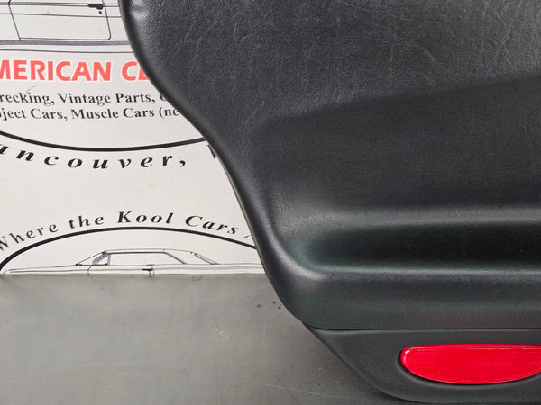 1997-04 C5 Corvette Door Trim Panel, Left Driver Side, Black - OEM8