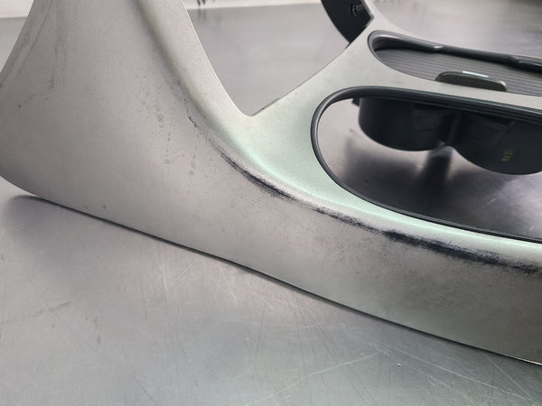 2005-13 C6 Corvette Front Center Console Radio Surround Dash Trim Bezel, Silver12