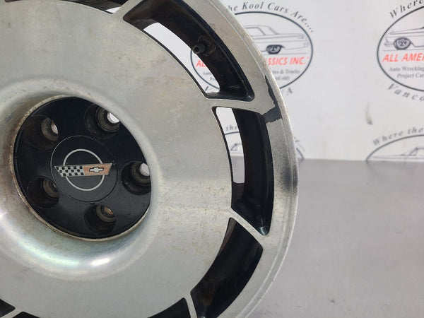 1984-85 C4 Corvette Factory Sawblade Wheel, 16x9.5, Rear Right Passenger RH2