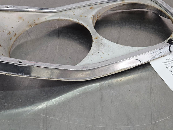 1965 Ford Galaxie Headlight Lamp Surround Bezel Trim, Chrome, Right Passenger RH8