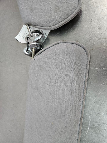 1987-93 Mustang Fox Body Front Sun Visor Pair, Gray - OEM9