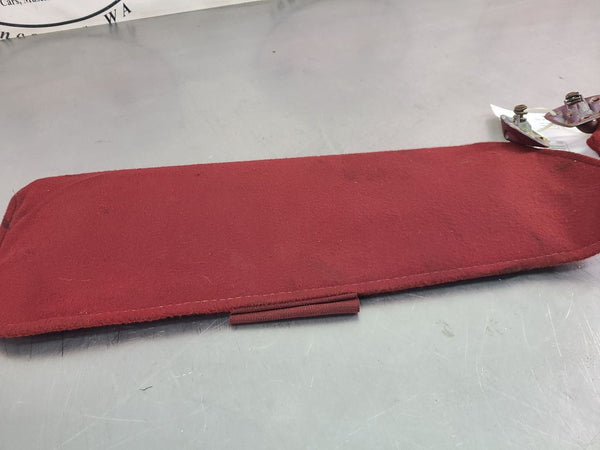 1988-94 GMC Chevy Truck Front Sun Visor Pair, Left and Right, Red - OEM12