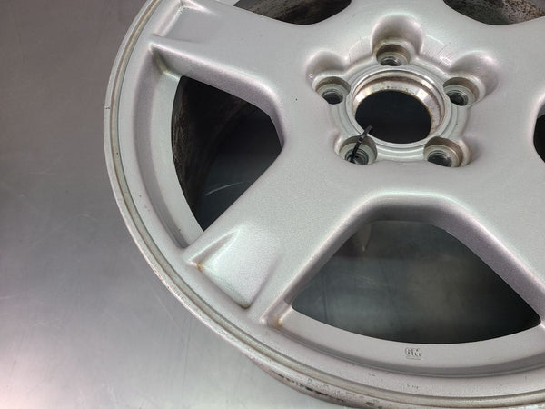 1997-04 C5 Corvette Aluminum 5 Spoke Wheel, Silver QF3, Front 17x8.5, OEM 4
