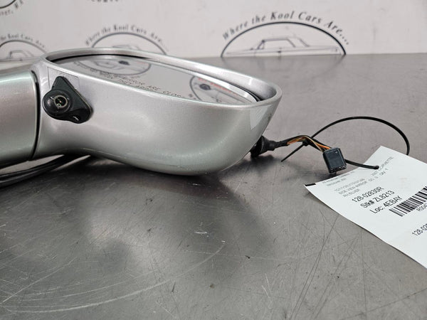 2005-13 C6 Corvette Side View Mirror Assembly, Right Passenger RH, Silver - OEM6