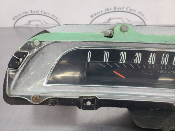 1963-64 Chevy Impala Instrument Cluster Assembly, Incomplete - OEM10