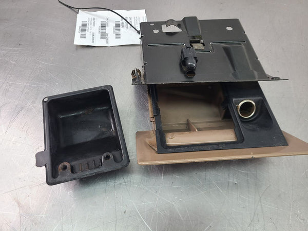 1992 Ford F150 F250 F350 Truck Front Dash Ashtray and Bracket, Brown - OEM8