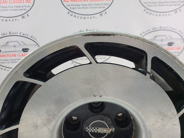 1984-85 C4 Corvette Factory 16 x 9.5 Rear Wheel, Left LH Driver Side, #140855411