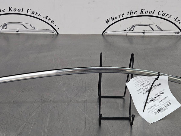 1994-96 Impala SS Front Upper Door Chrome Trim Strip, Left Driver Side - OEM2