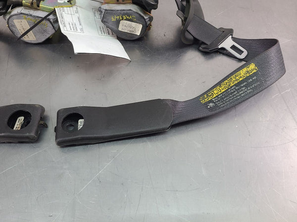 2005-12 C6 Corvette Coupe Seat Belt Retractor Pair LH/RH, Black - OEM7