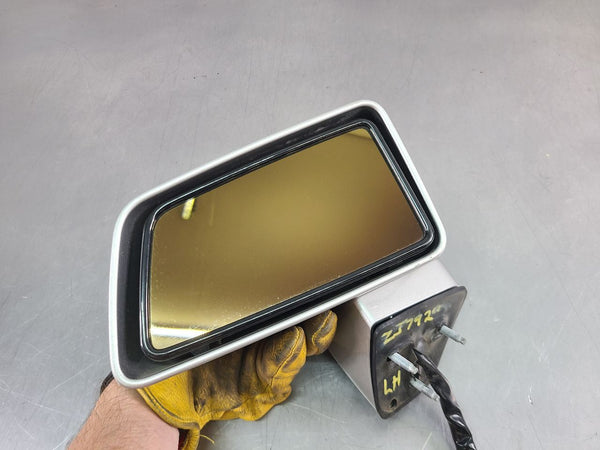 2004-07 Cadillac XLR LH Left Side View Mirror Assembly, Silver 67U, Opt. DD0 1