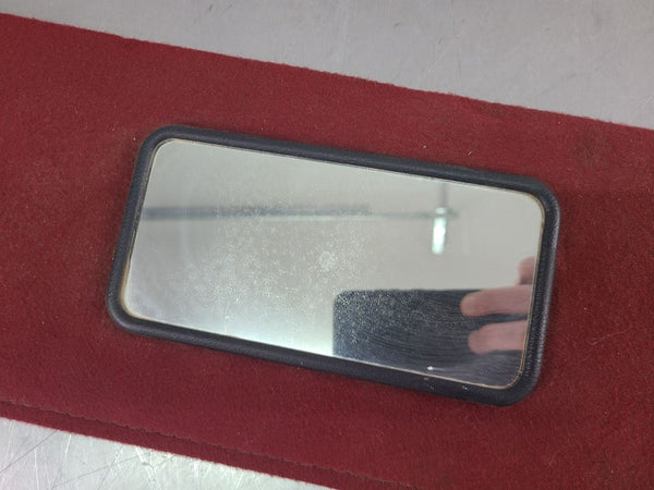 1988-94 GMC Chevy Truck Front Sun Visor Pair, Left and Right, Red - OEM6