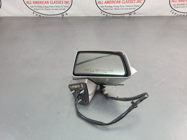 2004-07 Cadillac XLR Passenger Right Side View Mirror Assembly, Pewter, RH - OEM0