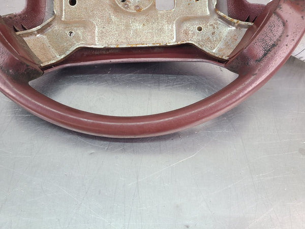 1991 Chevrolet Caprice Factory Steering Wheel, Red, Worn - OEM2