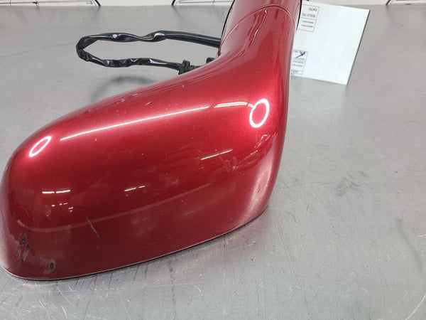 2005-09 C6 Corvette Left Drivers Side View Mirror, Magnetic Red - OEM7